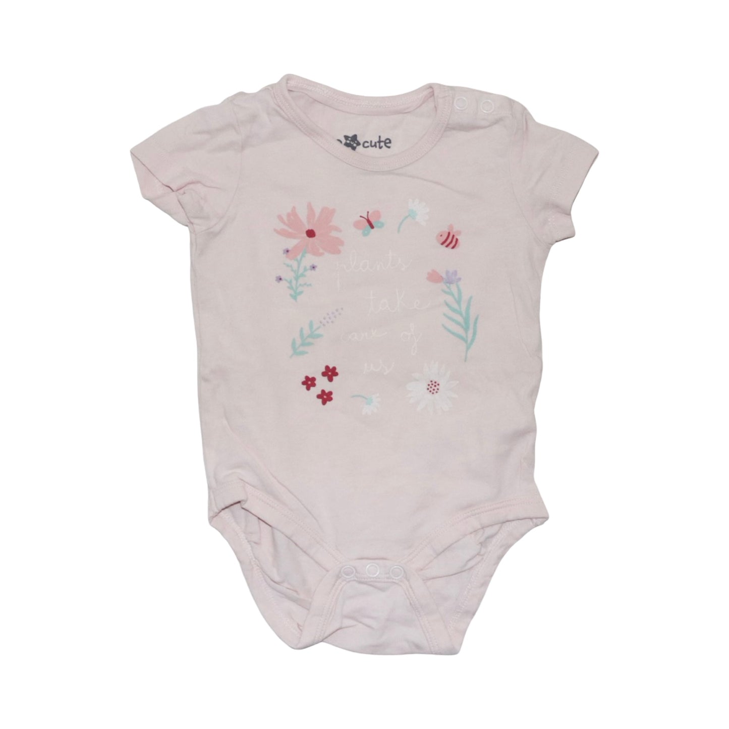 Kortärmad Body (2 Pack) från sinsay & So Cute - Storlek 68 - Ljusrosa (Multi)