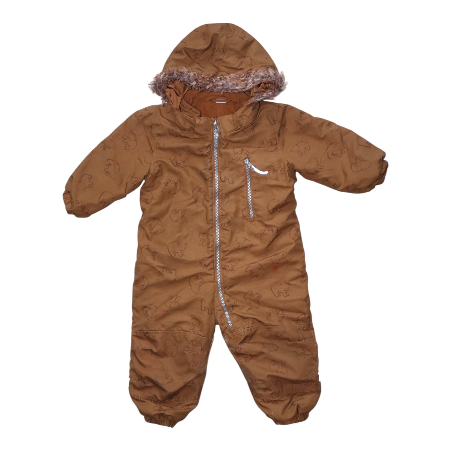 Vinteroverall från H&M - Storlek 86 - Brun