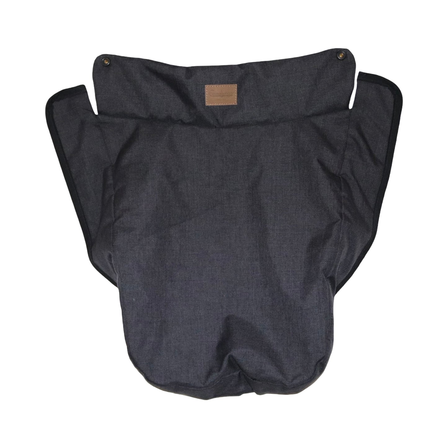 Fotsack till Vintersittdelskläds från Emmaljunga - Storlek 35cm x 25cm - Svart & Vit