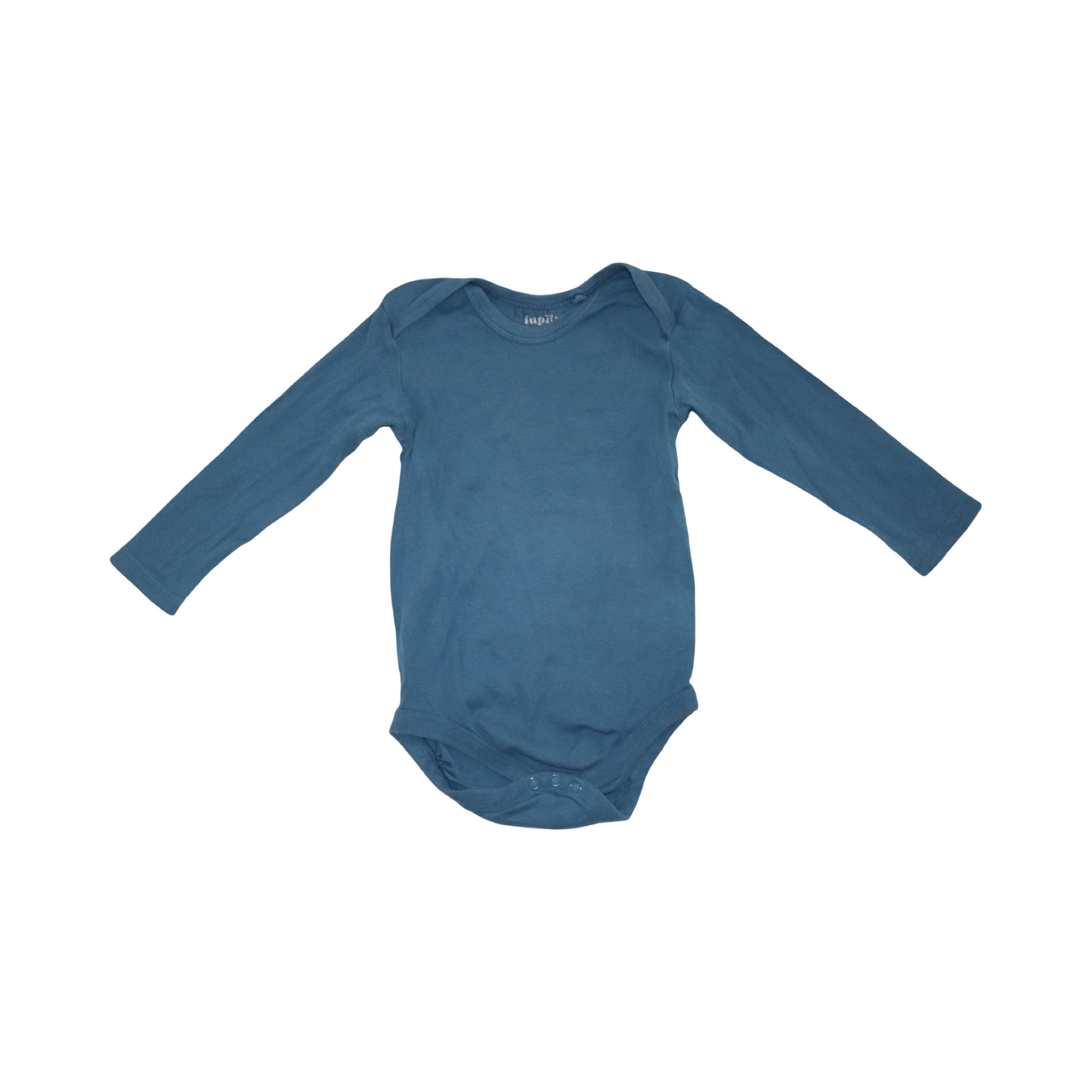 Långärmad Body (2 Pack) från lupilu - Storlek 86/92 - Blå