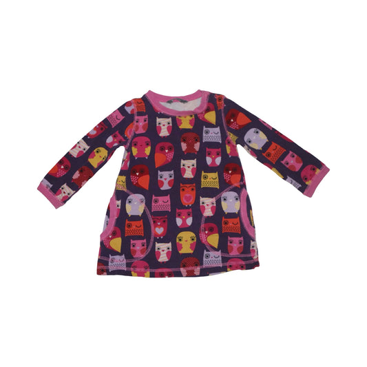 Långärmad Klänning från LINDEX - Storlek 86 - Lila (Multi)