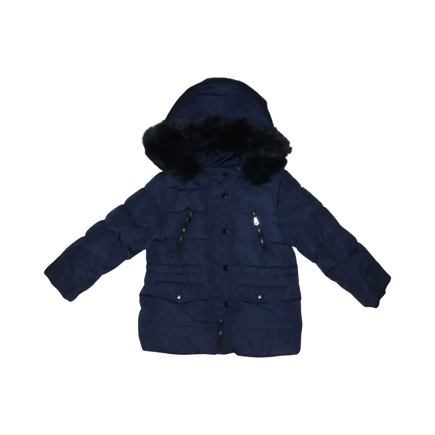 Vinterjacka från ZARA GIRLS - Storlek 116 - Marinblå