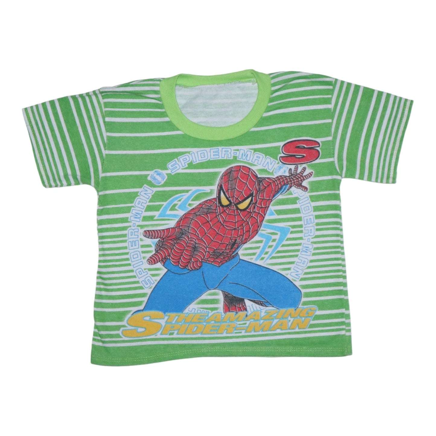 T-shirt från SPIDER .MAN - Storlek 104 - Ljusgrön