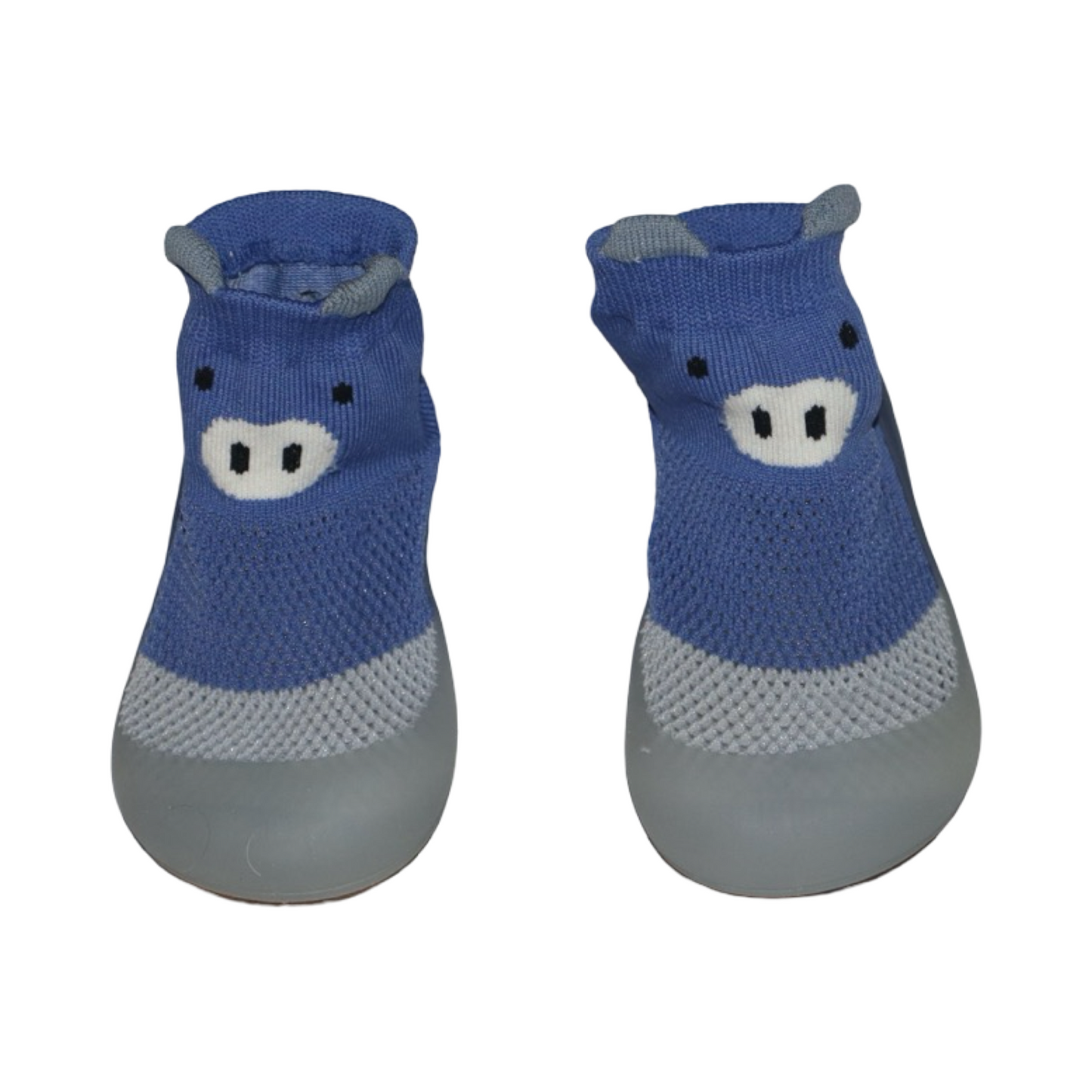 Mockasiner - Storlek 23/24 (Innermått 13.5cm) - Blå & Grå