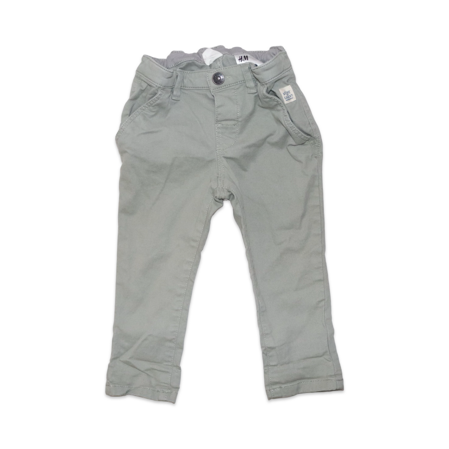 Byxor från H&M - Storlek 86 - Ljusgrön
