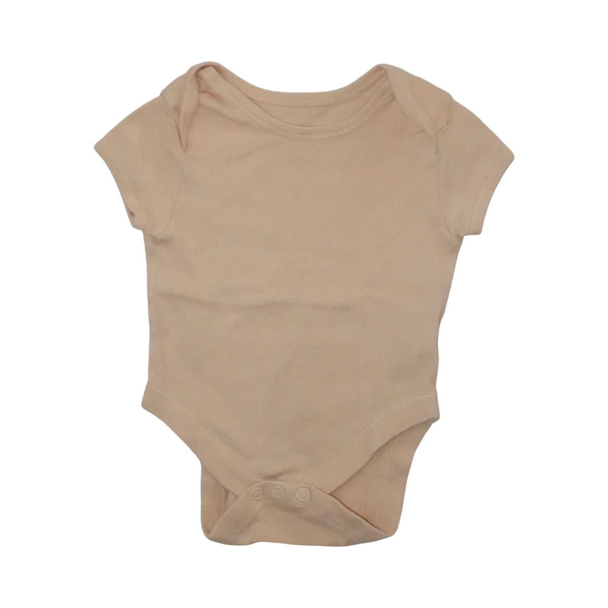 Kortärmad Body - Storlek 68 - Beige