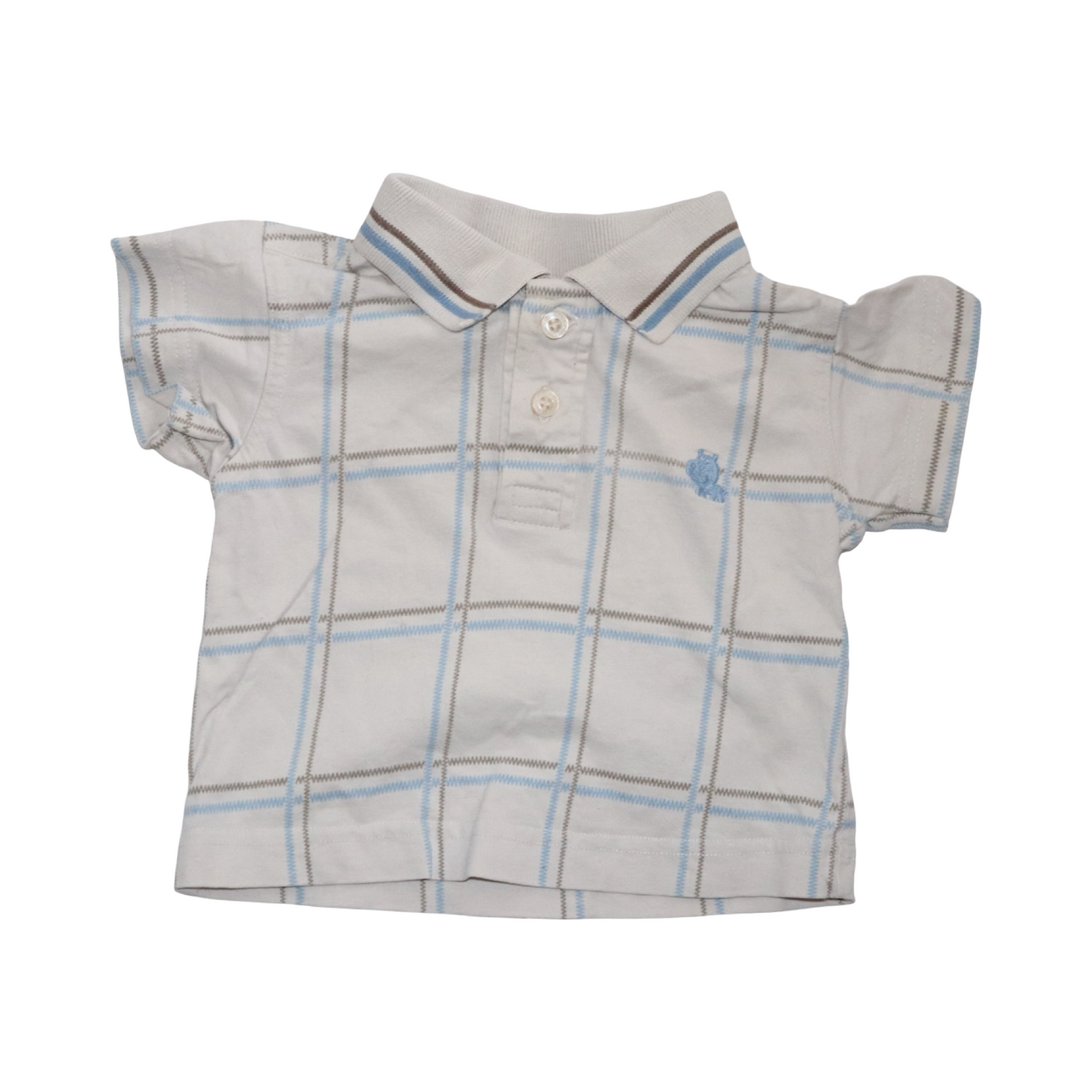 Kortärmad T-shirt från CHEROKEE - Storlek 74 - Beige (Multi)