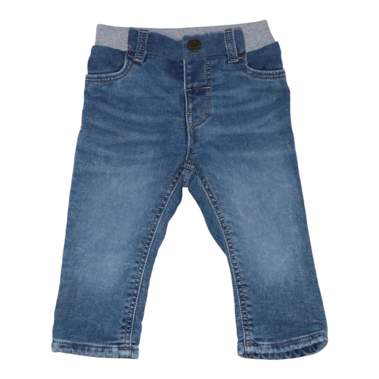 Fodrade Jeans Byxor från H&M - Storlek 74 - Blå