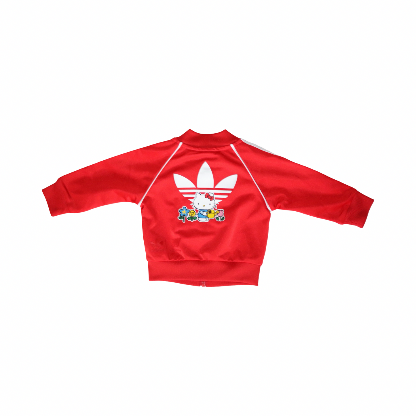 Tröja & Byxor Matchande Set från adidas & HELLO KITTY - Storlek 62 - Röd & Vit