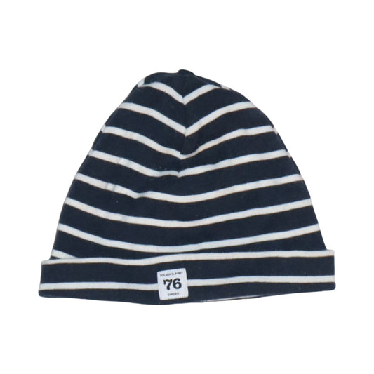 Mössa från POLARN O. PYRET - Storlek 68/74 (44/46) - Mörkblå & Vit