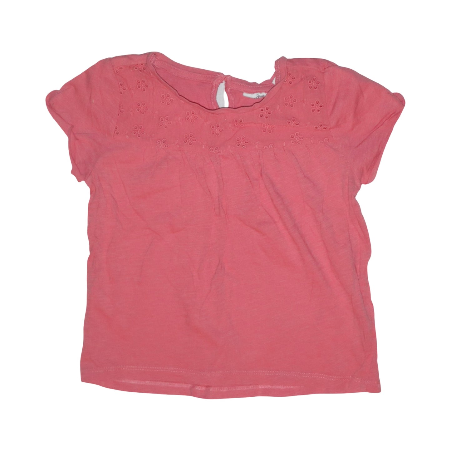 Kortärmad Blus från KappAhI - Storlek 86/92 - Orange