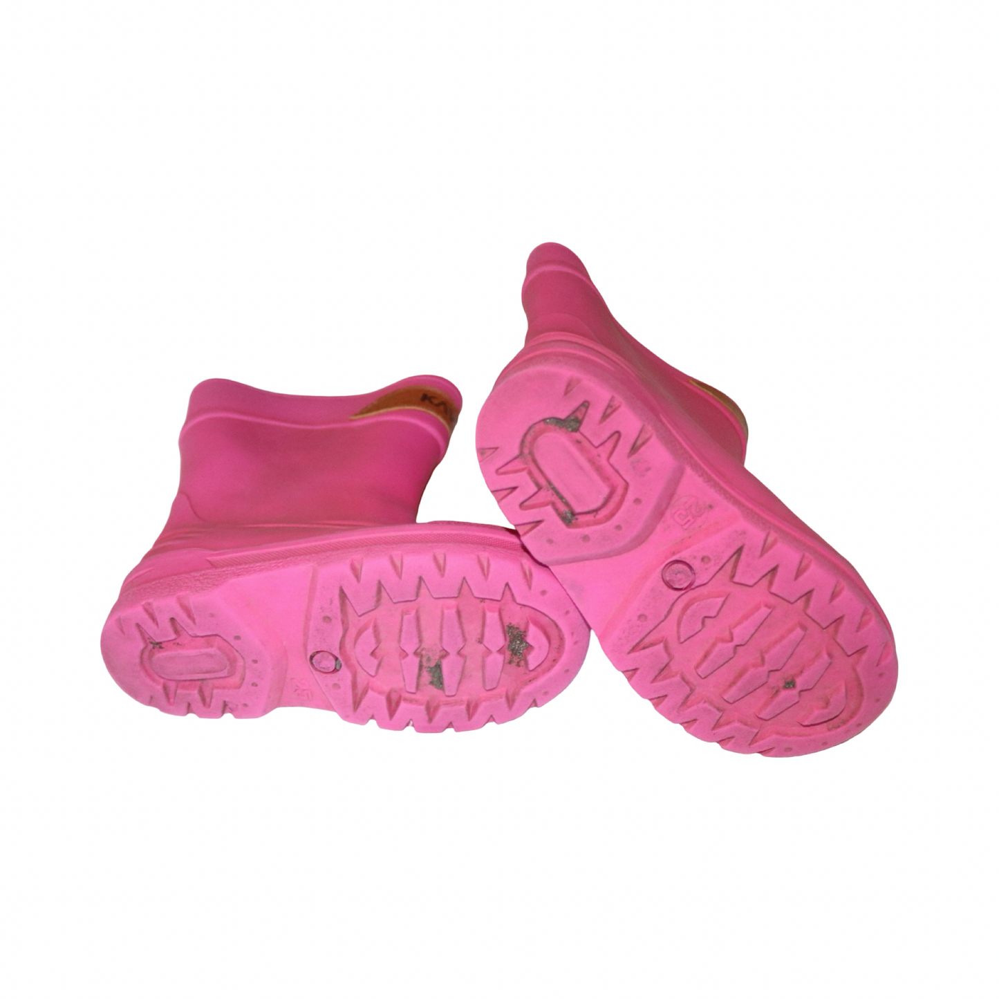 Ofodrade Gummistövlar från KAVAT - Storlek 25 (Innermått 15.5cm) - Rosa