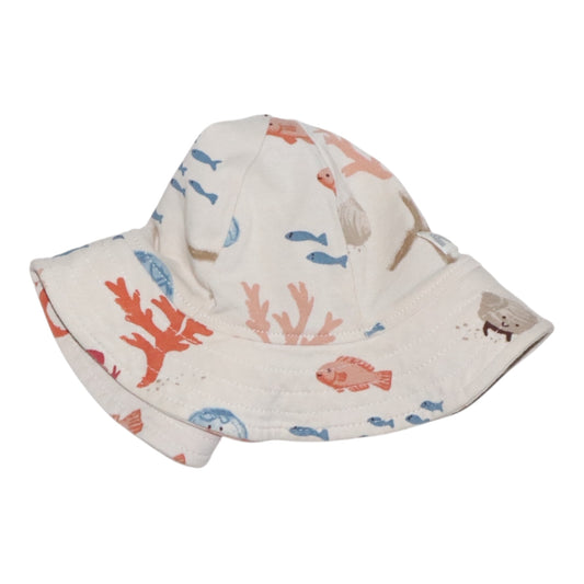 Solhatt från LINDEX - Storlek 50 (36/38) - Benvit