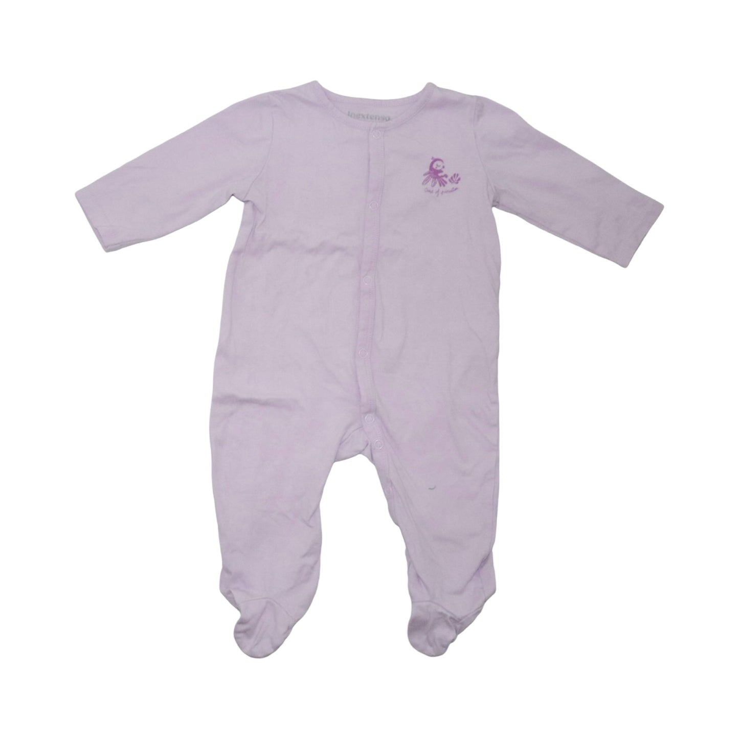 Lång Pyjamas från INEXTENSO - Storlek 68 - Ljuslila