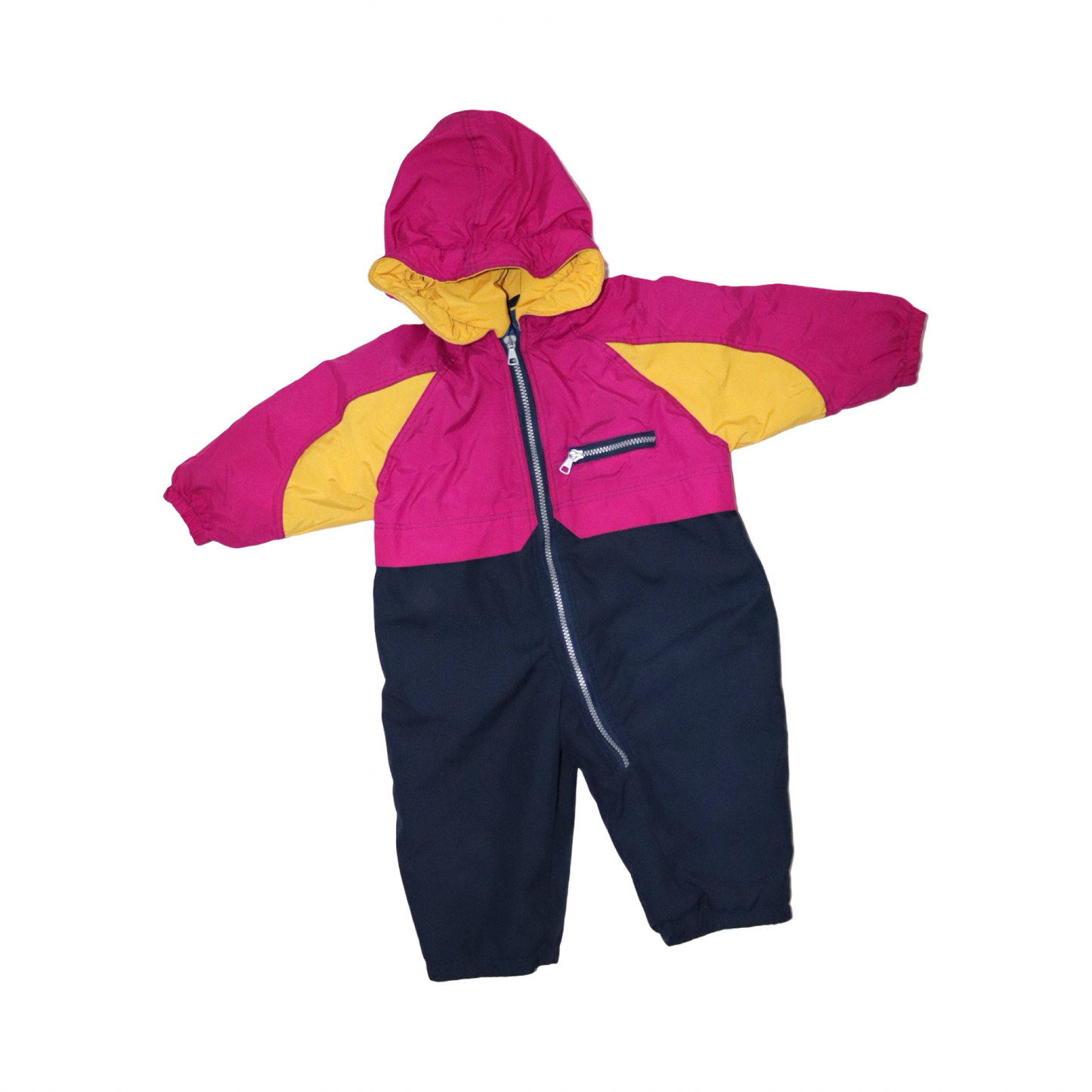Tunn Fodrad Overall från Ruff Tuff - Rosa & Mörkblå (Multi)