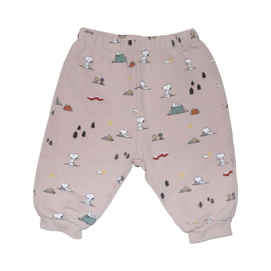 PEANUTS Byxor från ZARA - Storlek 68 - Ljusrosa (Multi)