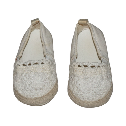 Sandaler Från H&M - Storlek 16-17 - Benvit