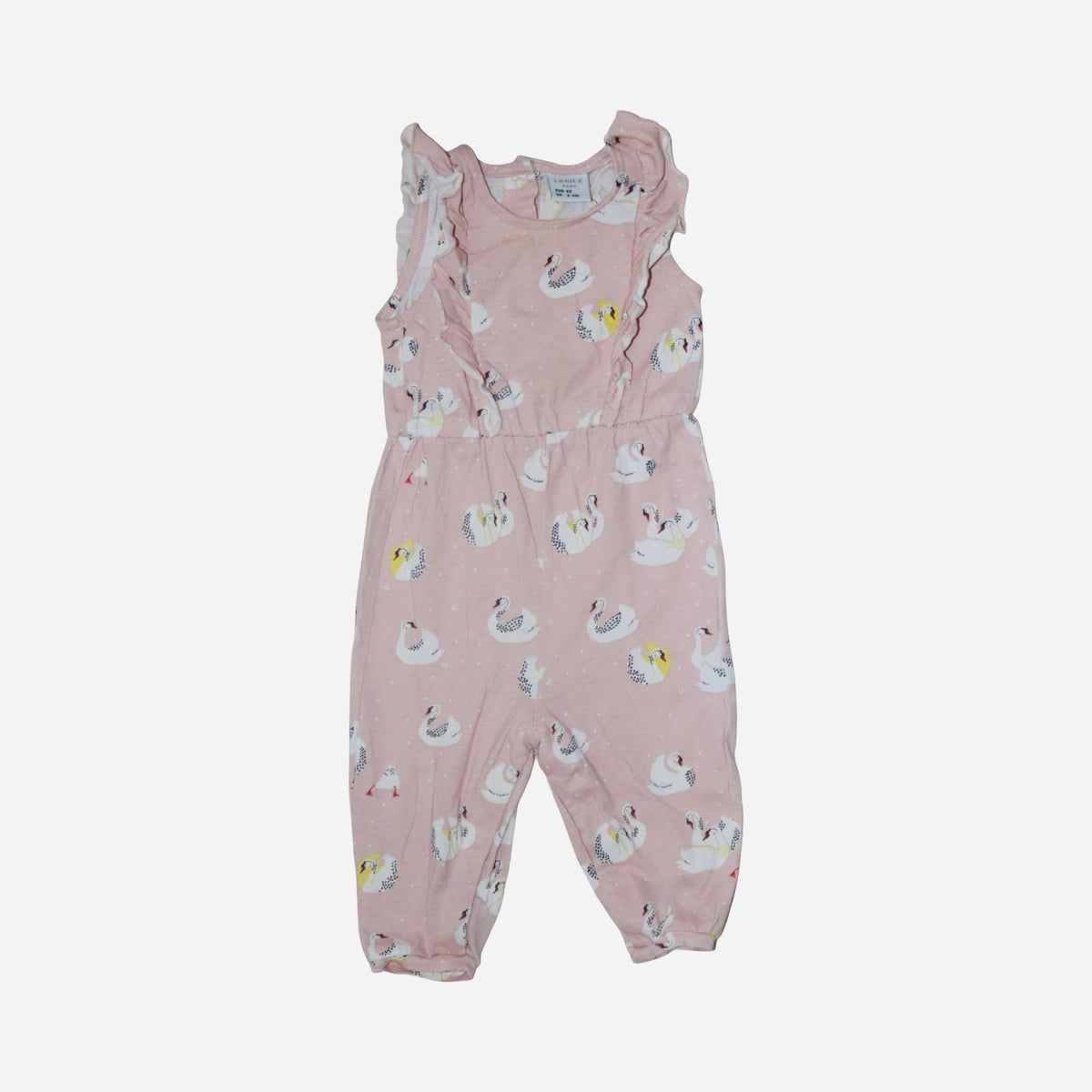 Byxdress/ Sparkdräkt från LINDEX - Storlek 62 - Ljusrosa (Multi)