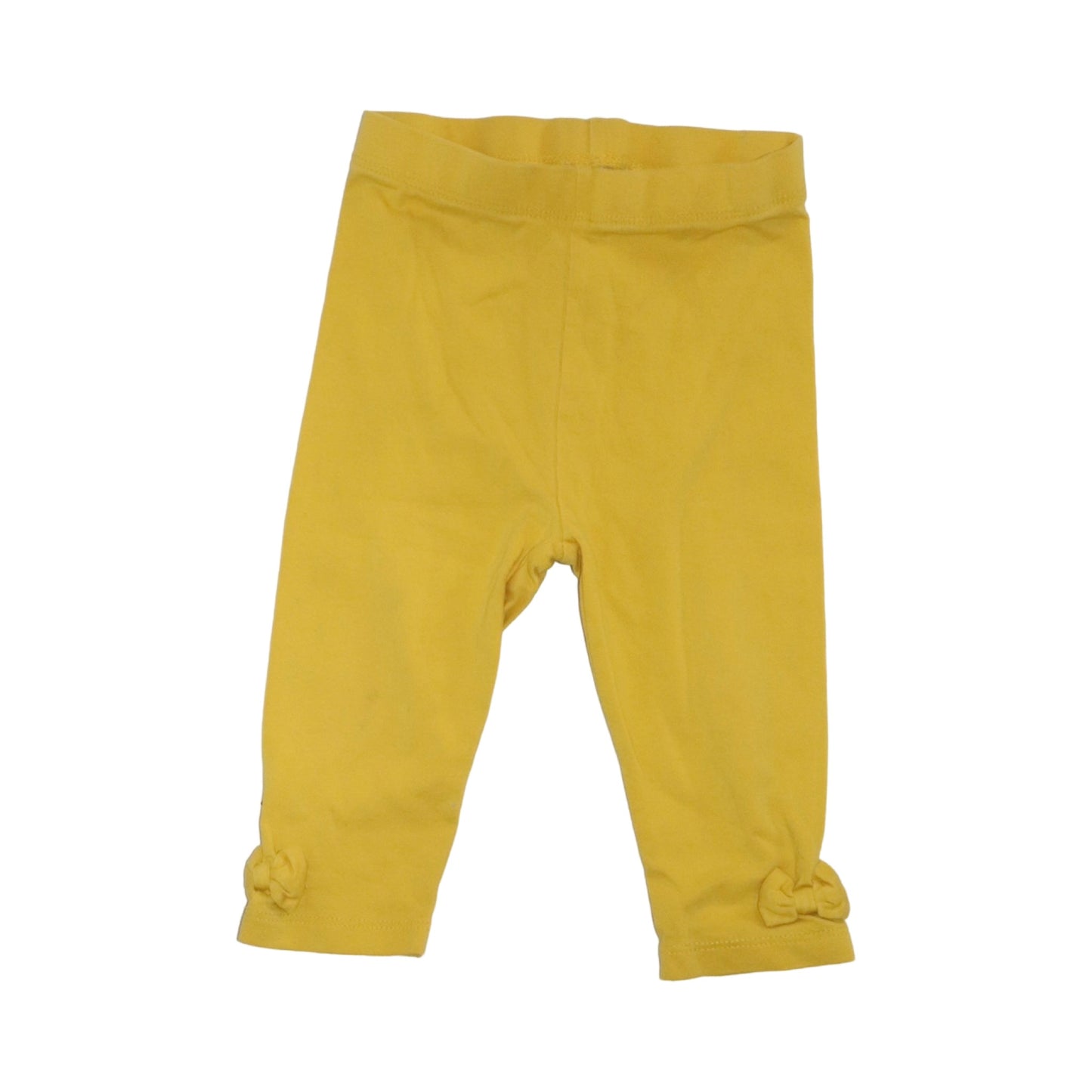 Leggings Byxor (2 Pack) från max - Storlek 74/80 - Gul & Vit (Multi)