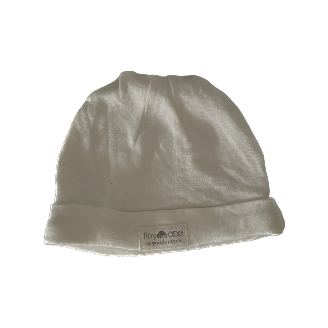 Mössa från tiny one - Storlek one size - Vit