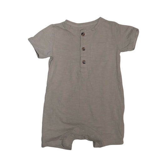 Byxdress/ Romper från ICA I Love Eco - Stolek 74 - Benvit