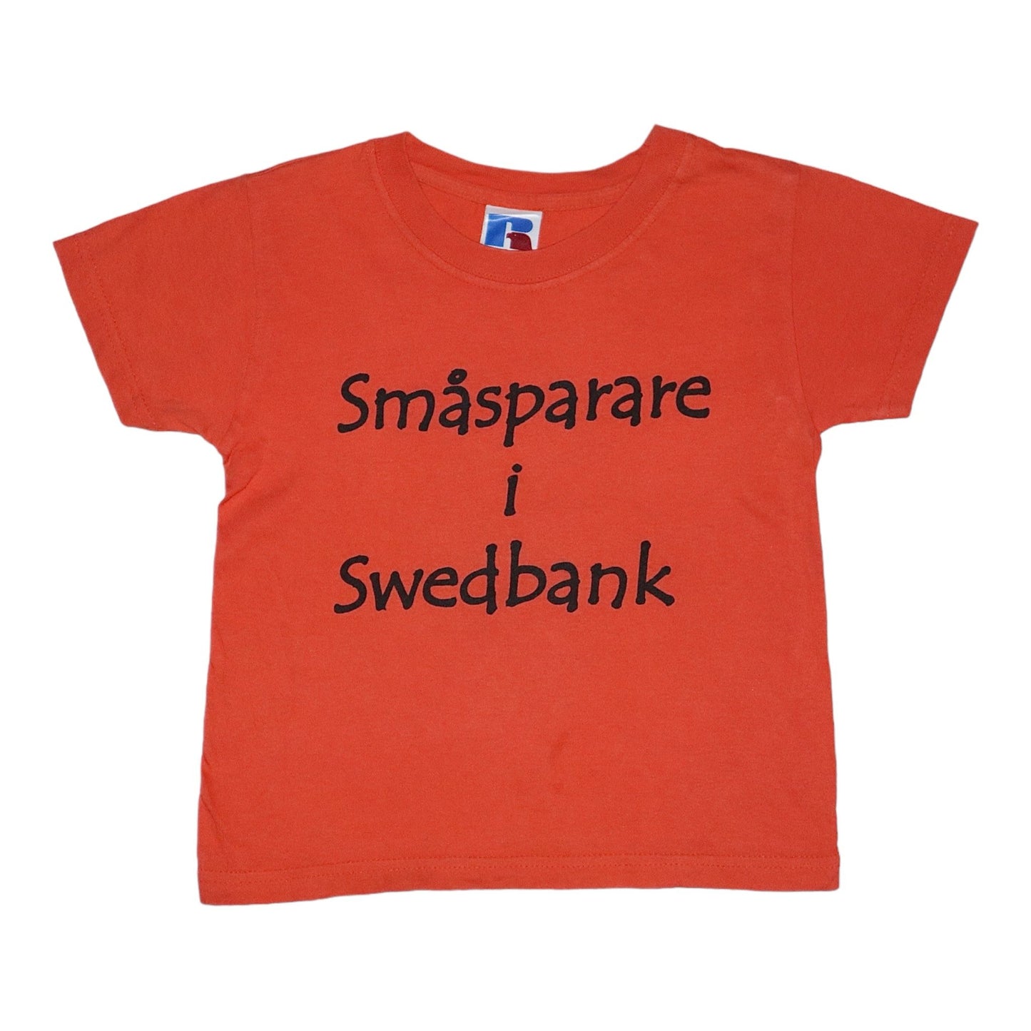 T-shirt från russel - Storlek 104 - Orange