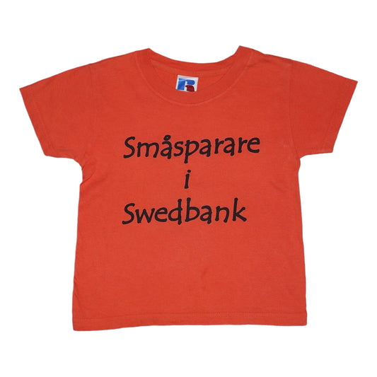 T-shirt från russel - Storlek 104 - Orange