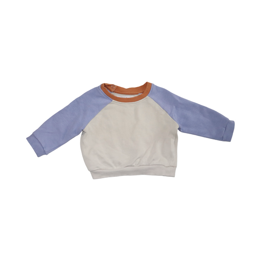Tröja från minimarket - Storlek 68 - Beige & Lila (Multi)