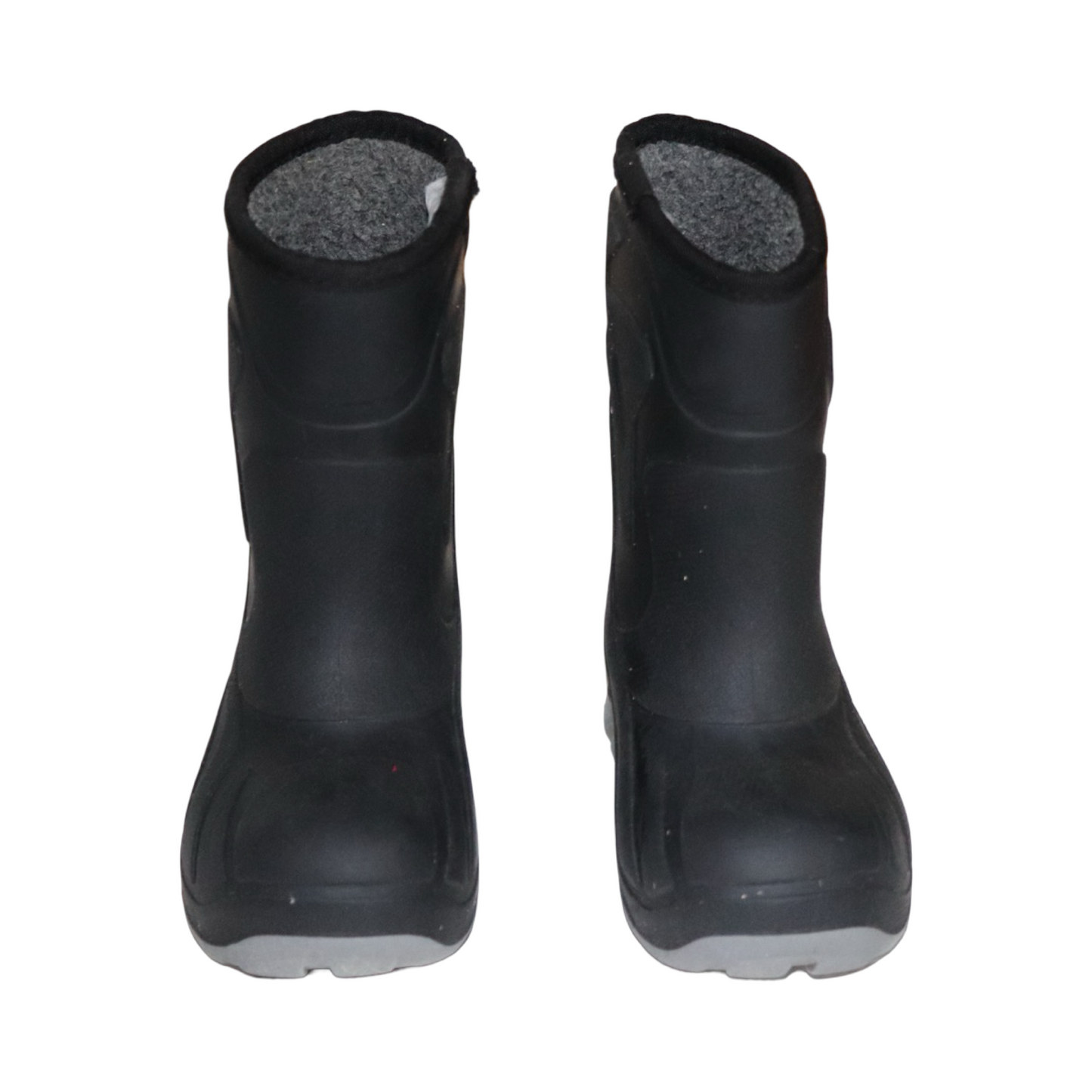 Fodrade Gummistövlar - Storlek 29 (Innermått 19cm) - Svart & Grå