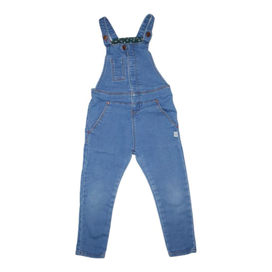 Jeans Hängselbyxor  Från Zara - Storlek 98 - Blå