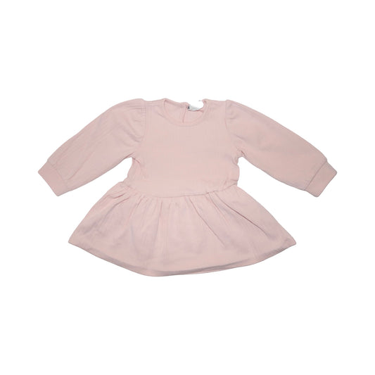 Långärmad Klänning från so cute - Storlek 68 - Ljusrosa