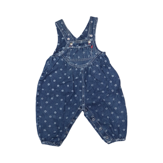 Hängselbyxor från H&M - Storlek 68 - Blå & Vit