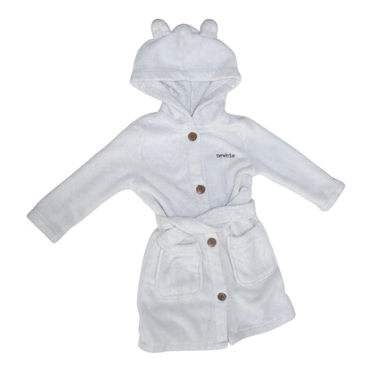 Morgonrock från newbie - Storlek 86/92 - Vit