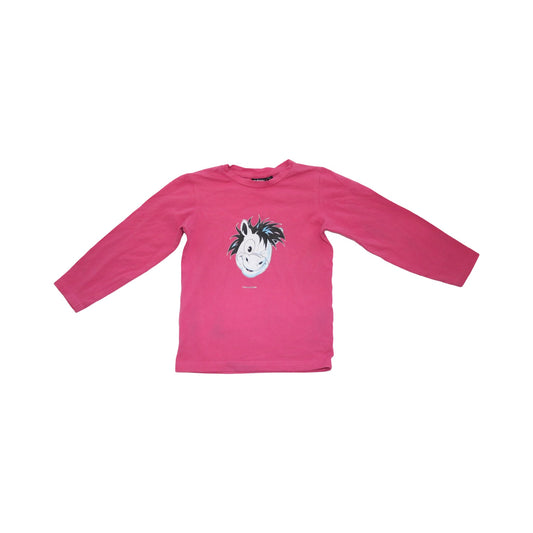 Långärmad T-shirt från CRW - Storlek 110/116 - Rosa (Multi)