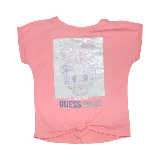 Kortärmad T-shirt från DISNEY - Storlek 110 - Orange (Multi)