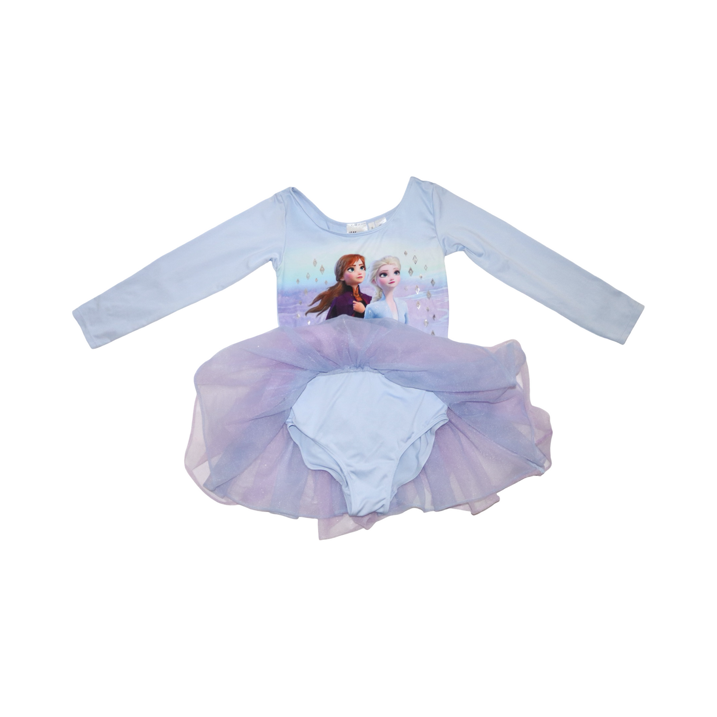 DISNEY Dansdräkt - Klänning från H&M - Storlek 134/140 - Ljusblå & Lila (Multi)