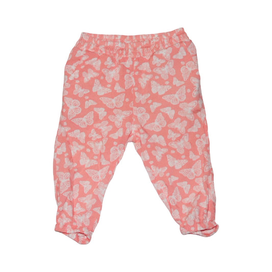 Tunna Byxor från H&M - Storlek 74 - Orange & Vit