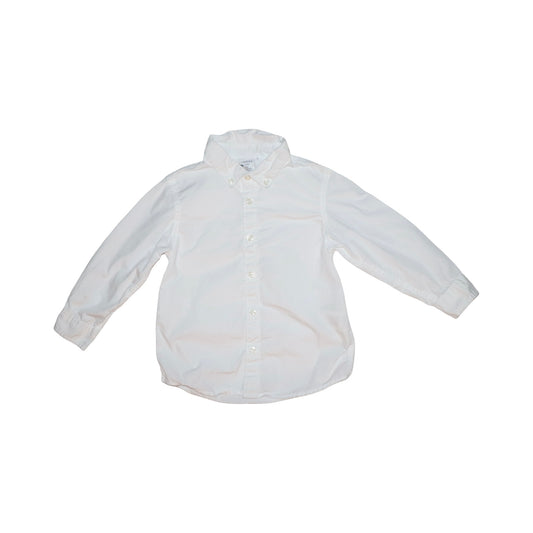 Långärmad Skjorta från LINDEX - Storlek 92 - Vit