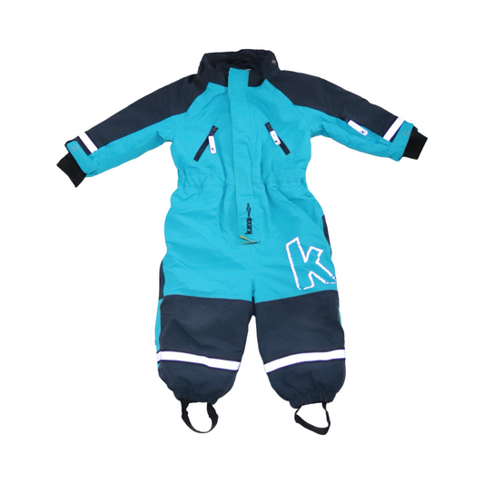 Vinteroverall från KappAhl - Storlek KappAhl - Storlek 86 - Blå & Svart (Multi)
