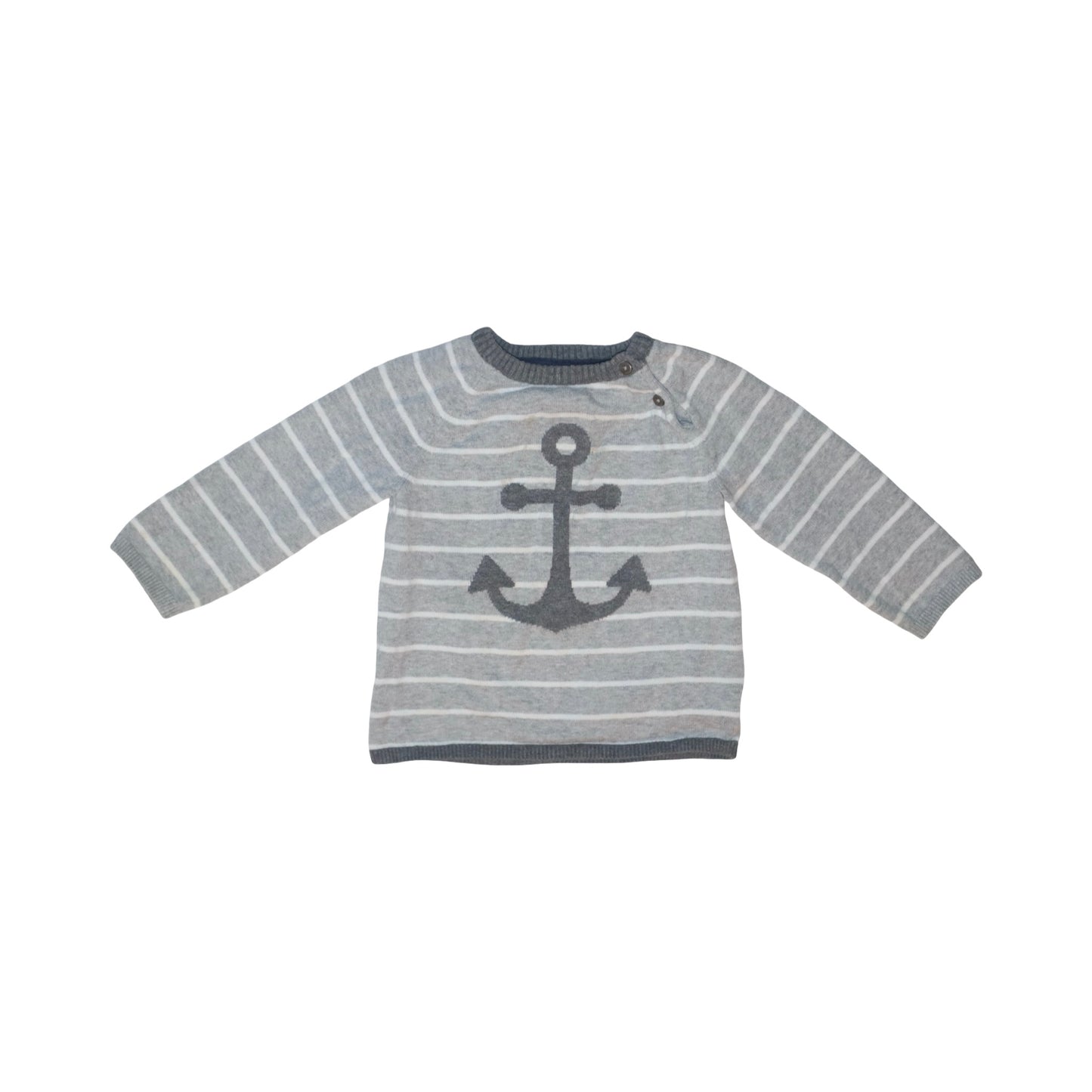 Tröja från H&M - Storlek 80 - Grå & Vit