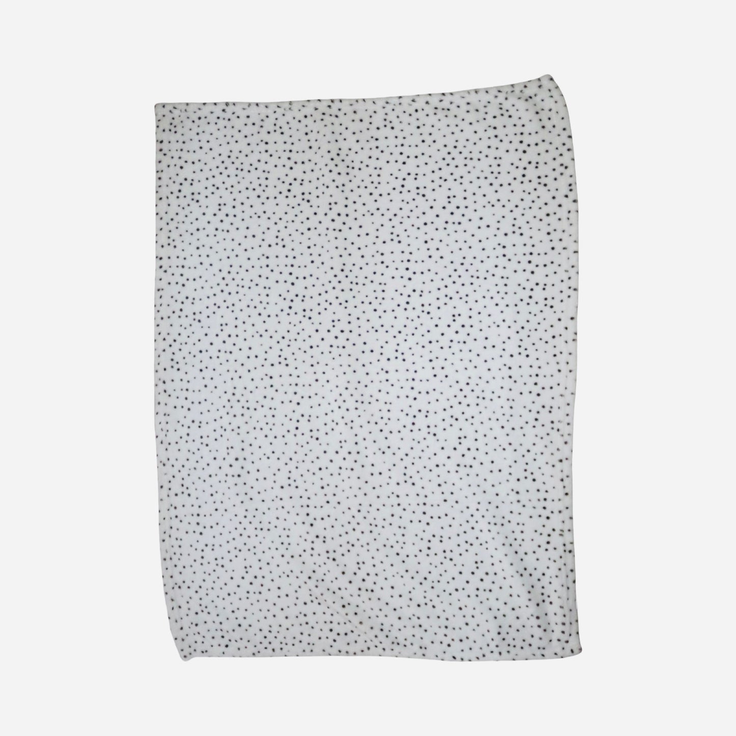 Filt - Storlek 95x75 cm - Vit & Grå