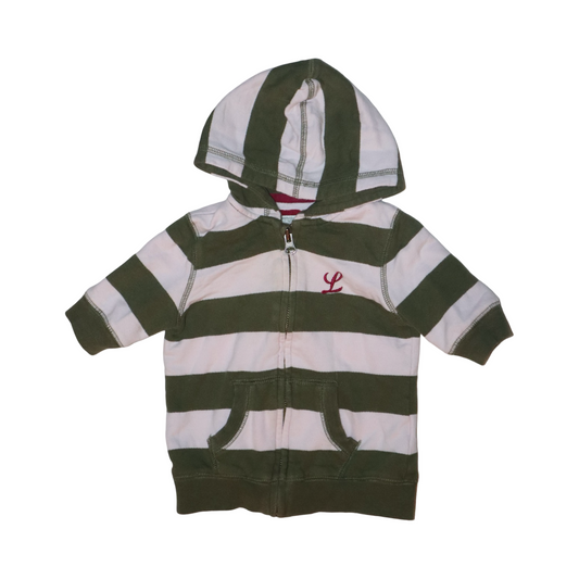 Kortärmad Tröja från H&M L.O.G.G - Storlek 86 - Grön & Ljusrosa