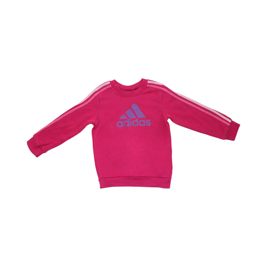 Tröja från adidas - Storlek 98 - Rosa & Lila