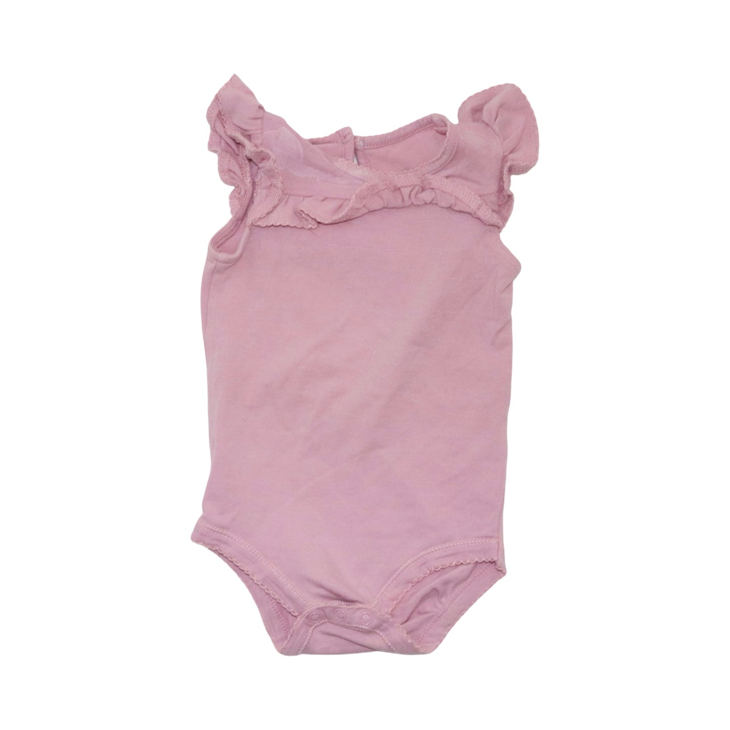 Kortärmad Body & Byxor Matchende Set från LINDEX - Storlek 68 - Ljusrosa & Brun (Multi)