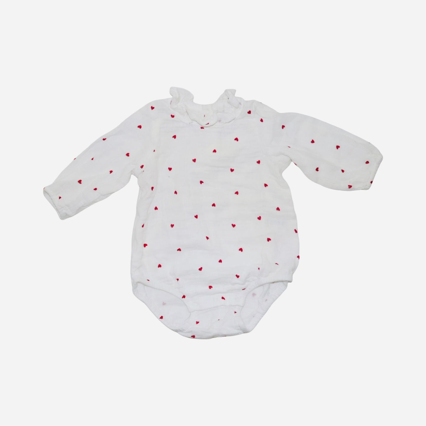 Långärmad Linne Body (2 Pack) från next & LINDEX - Storlek 68 - Beige & Vit (Multi)