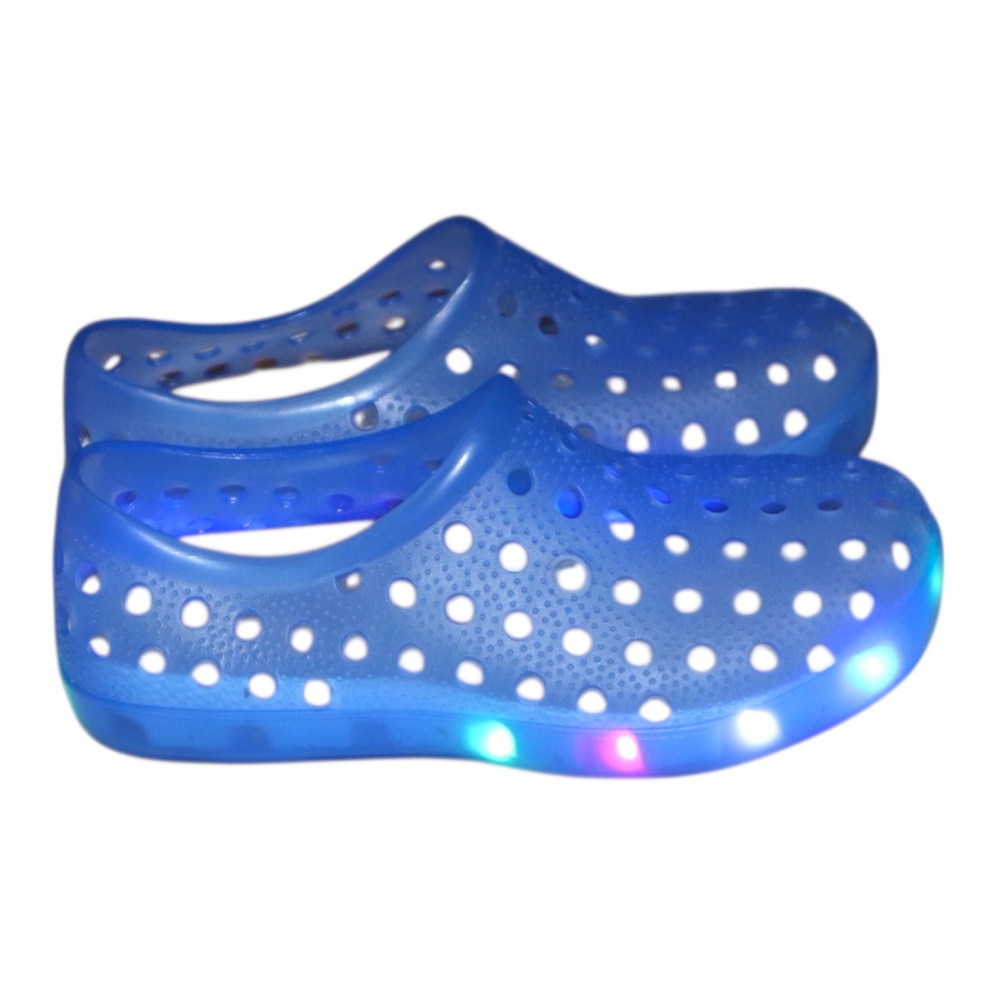 Tofflor med Blinkande Ljus - Storlek 27 (Innermått 16.7cm) - Blå