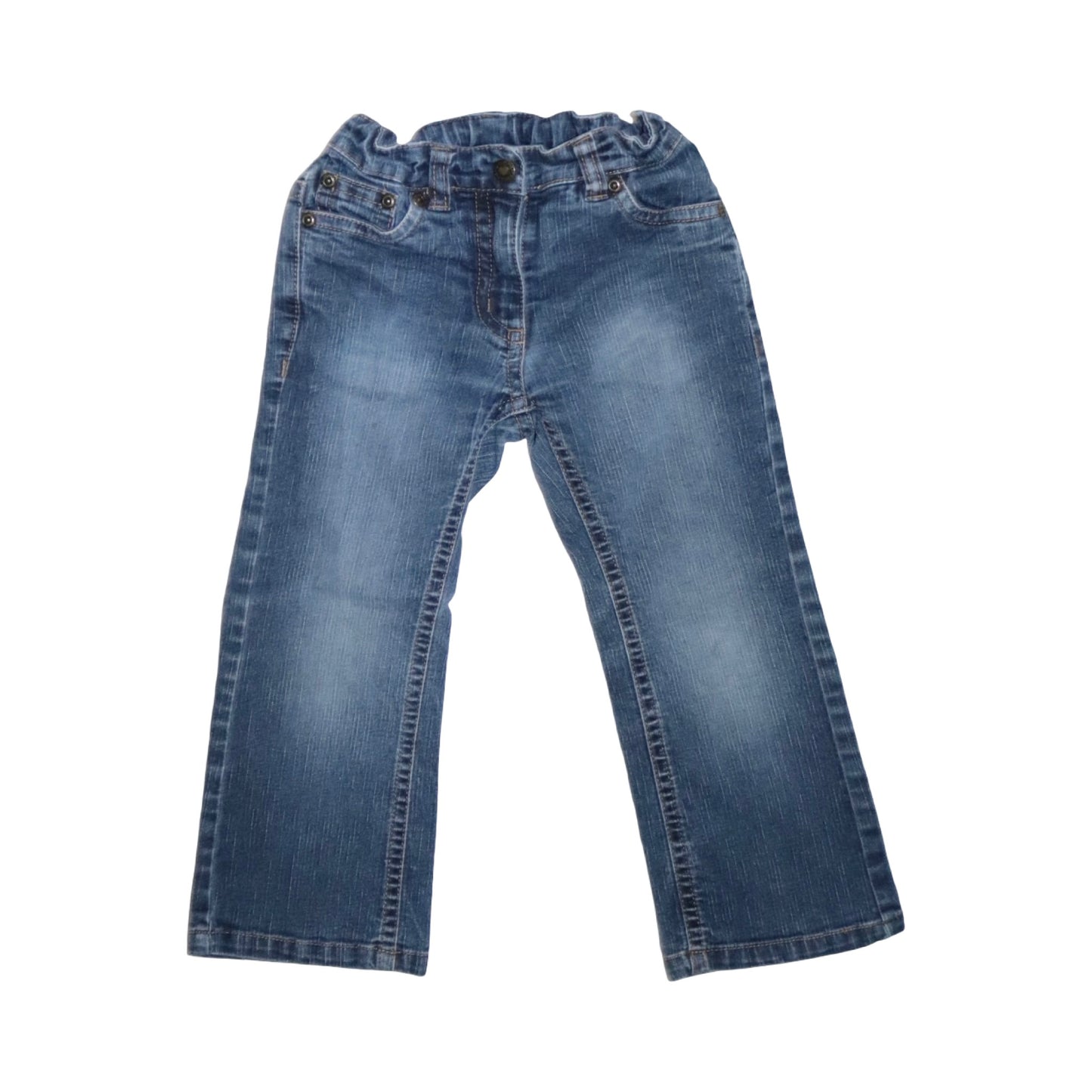 Jeans Byxor från Check Me by LINDEX - Storlek 104 - Mörkblå