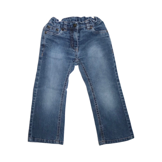 Jeans Byxor från Check Me by LINDEX - Storlek 104 - Mörkblå