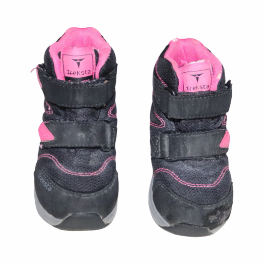 Vinterkängor från Treksta - Storlek 23 (Innermått 14cm) - Rosa & Svart