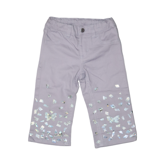 Byxor från LINDEX - Storlek 92 - Ljuslila (Multi)